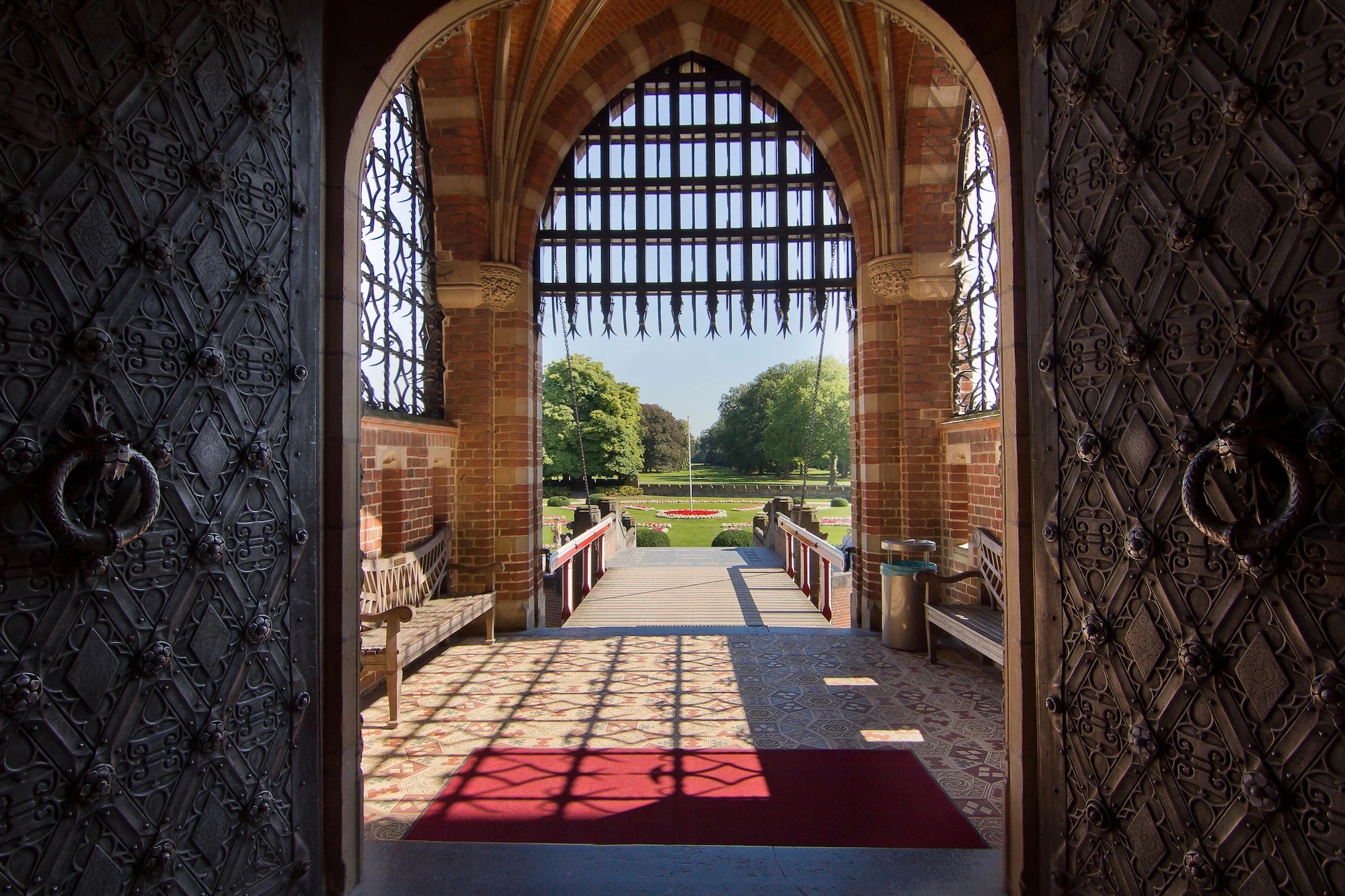 Entree van Kasteel de Haar